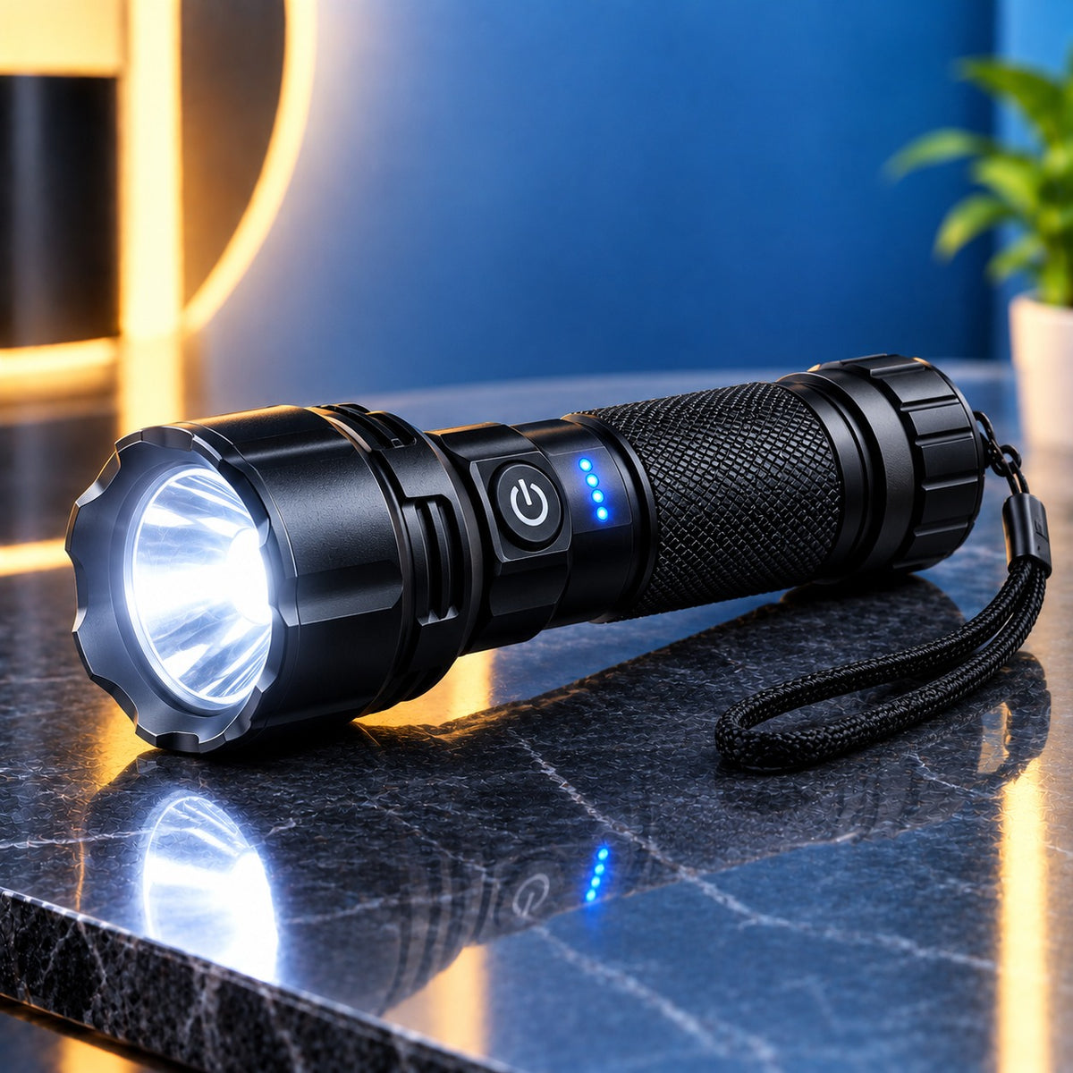 š¦ Premium Rechargeable LED Flashlight ā Powerful & Portable